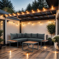 Yorka L-shape Outdoor Patio